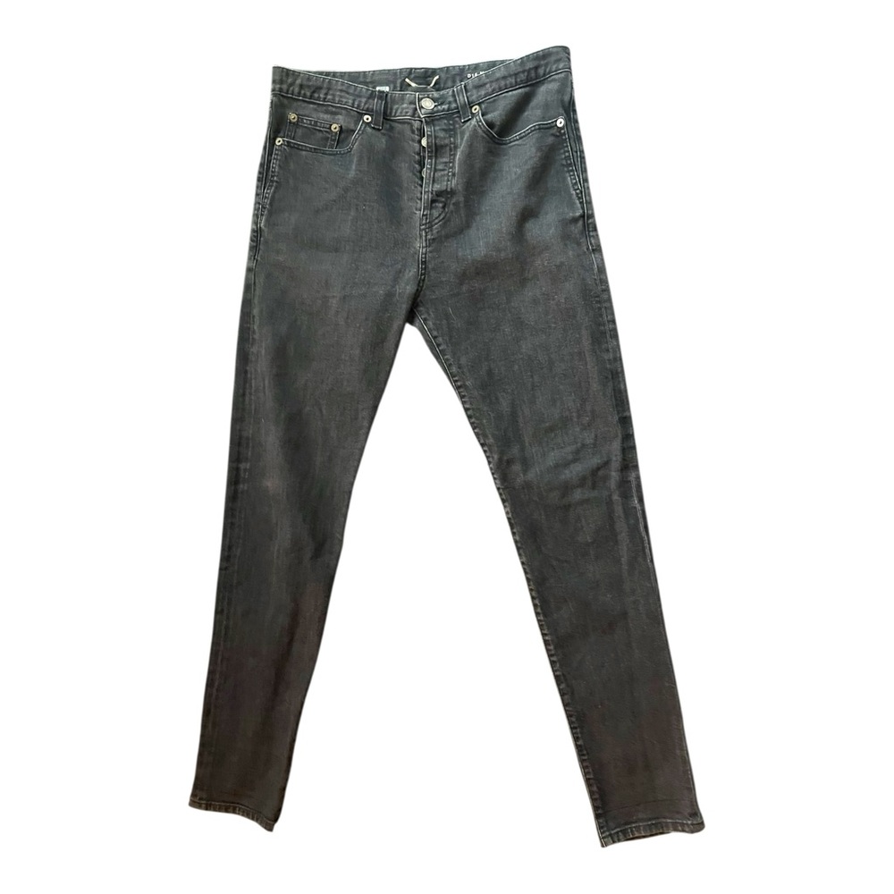 Saint Laurent Slim Black Jeans D15 M/SL-LW Men’s Size 31x29 Luxury Preppy Rare